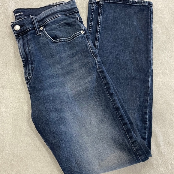 Straight Leg Denim Jeans Women's/ Unisex Size 32X32 - Picture 13 of 14